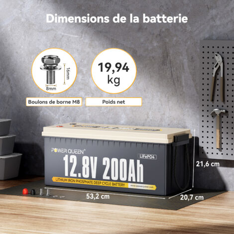 Chargeur LiFePO4 24V 20A - 29,2V, Charge Rapide Pour Batterie Lithium, Protections Intégrées