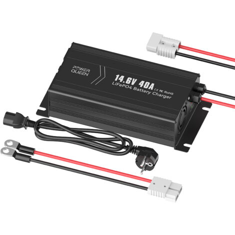 Chargeur De Batterie Au Lithium 14 6V 40A POWER QUEEN Pour Les Chargeur De Batterie Au Lithium 14 6V 40A POWER QUEEN Pour Les