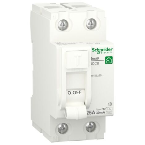 Interrupteur différentiel 2 pôles Type F-SI Schneider R9R46225