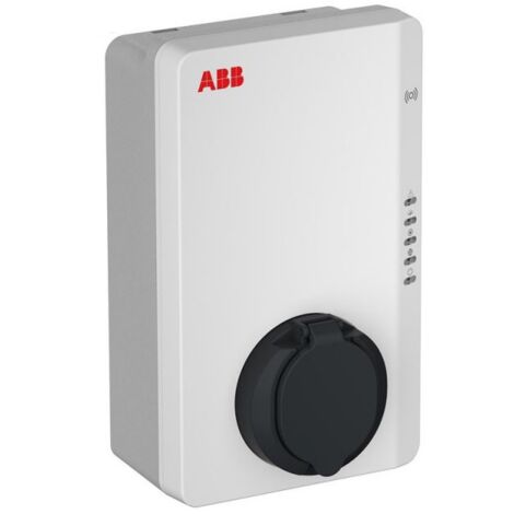 Borne de recharge pour voitures électriques avec Rfid Monophasé 7,4 Kw ABB 6AGC101252