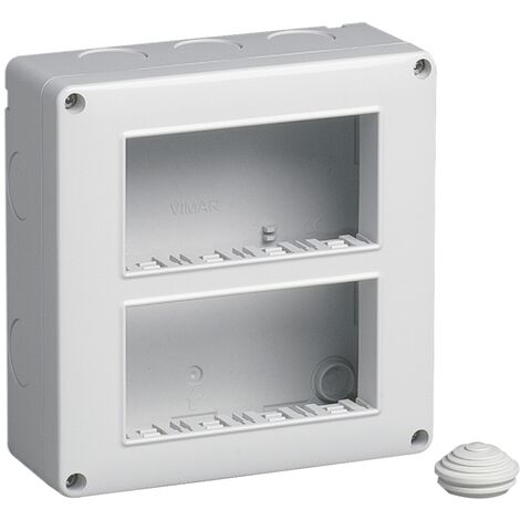 Caja Ip40 8M 4X2 Vertical VIMAR 14832
