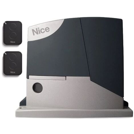 Kit Automazione Per Cancelli Scorrevoli Fino a 400 Kg NICE ROAD 400 RD400KCE 24v