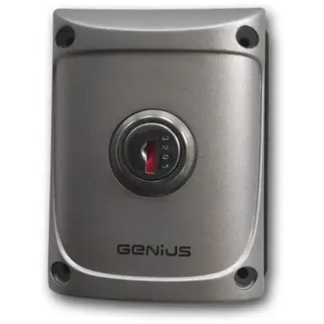 Selettore Comando Pulsante a Chiave Da Esterno N.3201 GENIUS QUICK 1 JA31101 (1/3)
