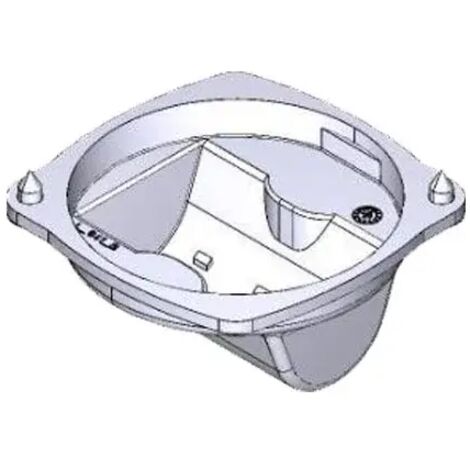 Cubierta inferior izquierda para repuesto de motor Krono CAME 119RID183 (1/3)