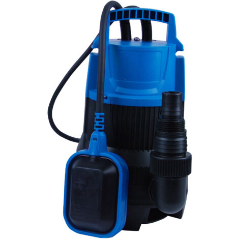 Spido – Pompe eaux usées 400W – Débit 9 m³/h – Hauteur refoulement 5,5m – Flotteur automatique – Corps plastique léger - ECOP 105 DE (1/5)