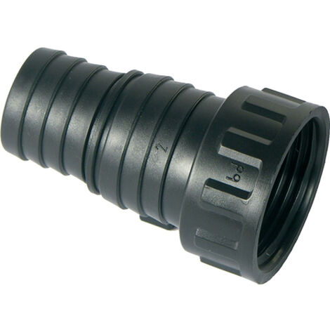 SPIDO - Raccord plastique droit à visser cannelé multi-étagé F 26/34