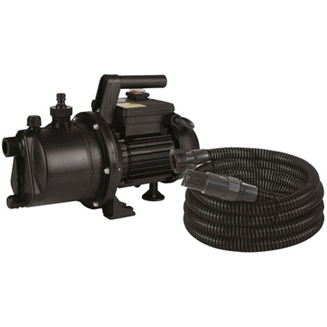 Spido – Pompe d’arrosage manuelle 550 W – Débit 2,8 m³/h – Pression 4,2 bars – Kit aspiration 7 m – Installation fixe possible (1/2)
