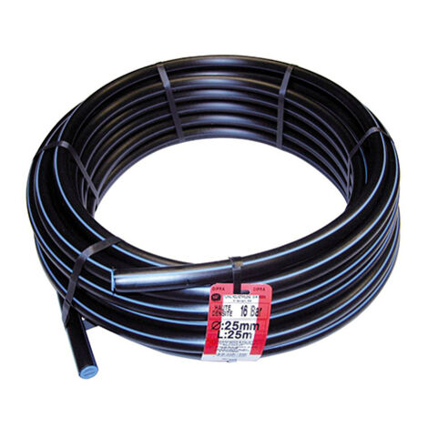 SPIDO - Tuyau d'alimentation en polyéthylène pour eaux potables Ø 32 mm - 50 m