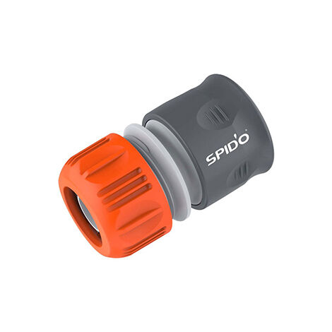 Spido – Raccord pour circuit d'arrosage gros débit 19 mm – Entrée 23,5 mm – Connecteur universel pour tuyau Ø 19 mm – Optimise le débit d'eau