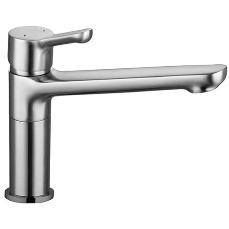 Edouard Rousseau - Mitigeur Evier MALOO HAUT - Inox (1/3)