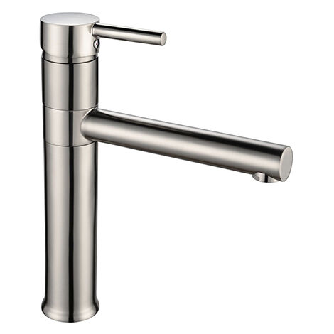 Edouard Rousseau – Mitigeur de cuisine MANDALAY – Bec mobile en inox – Hauteur sous bec 166 mm – Cartouche céramique 40 mm – Économie d’eau eco-stop (1/2)