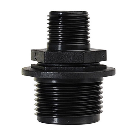 SPIDO - Raccord plastique droit à visser réduction pompe - MM 26/34-15/21