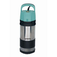 Spido – Pompe immergée automatique 900W – Débit 6 m³/h – Pression max 3,5 bars – Corps inox – Profondeur max 12m – 3 turbines