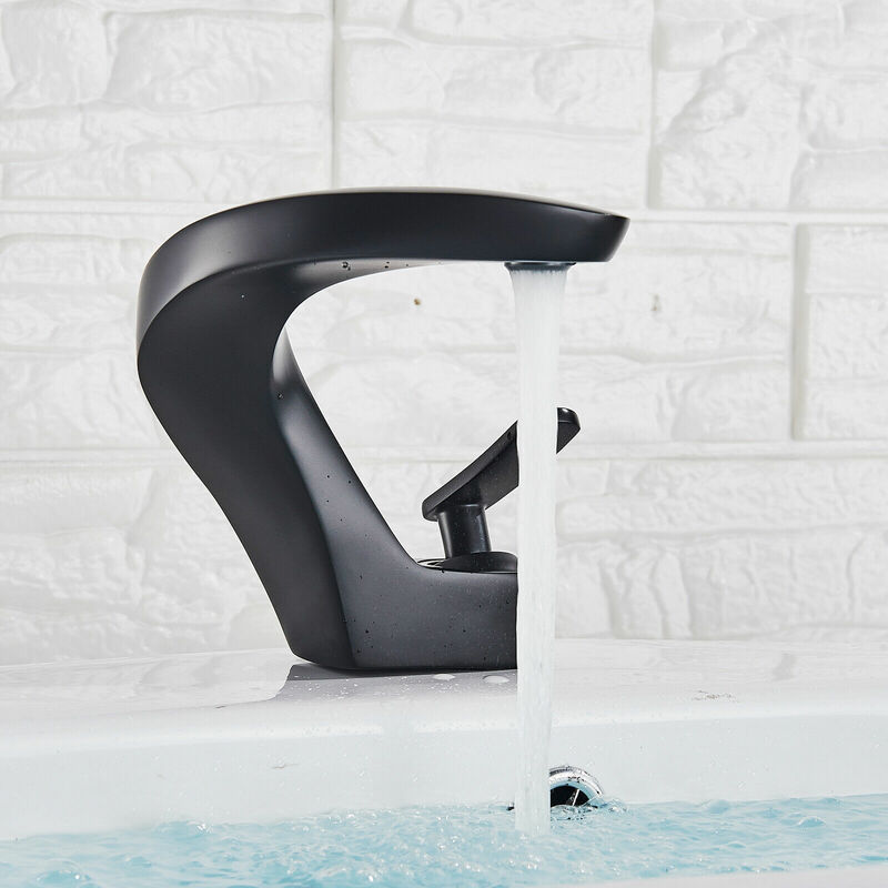 Contemporary Style Waterfall Washbasin Taps