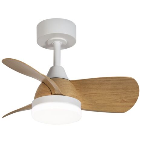 Ventilador de techo LED Byan Mini CCT Dim (18W) Madera (1/5)