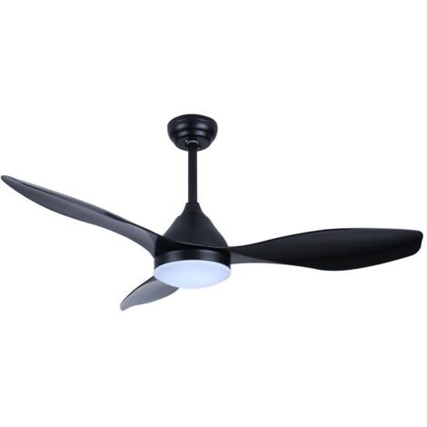 Ventilador de techo LED Stel CCT Dim (20W)  Negro