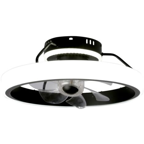 Ventilador Plafón LED Dinirot CCT Dim (50W) Negro (1/5)