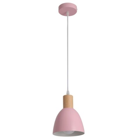 Lámpara de techo Lilian Rosa 1xE27