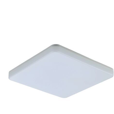 Aplique exter. 28x28x5cm led 18w 1800lm 4000k ip54 abs bl as (1/5)