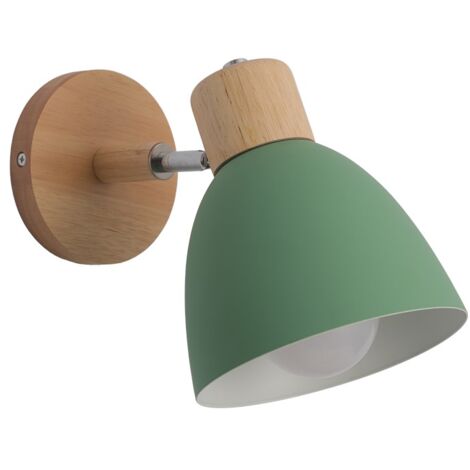 Aplique de pared Nami Verde 1xE27