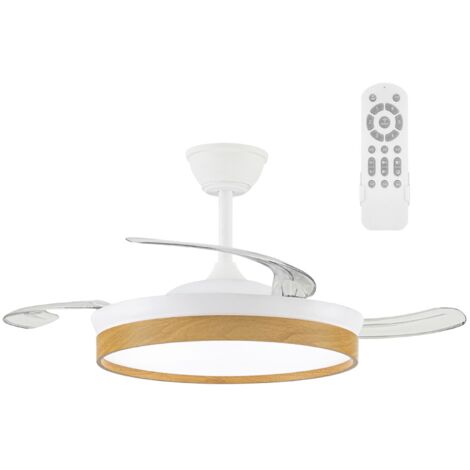 Ventilador LED aspas retráctiles Cosmatos CCT Dim (45W)