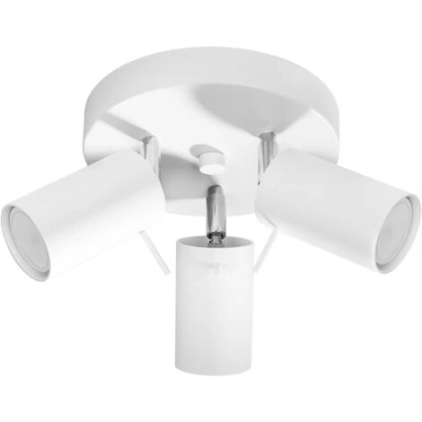 Plafón Vinivi blanco, 3 luces (1/5)