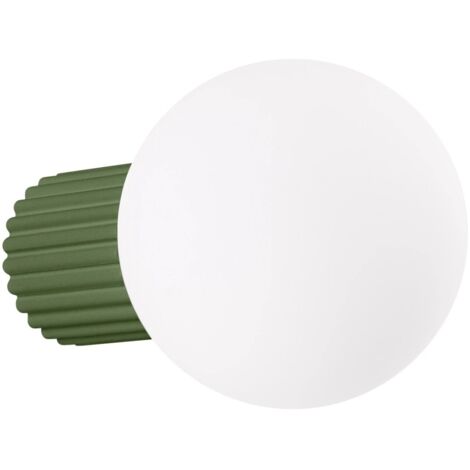 Aplique de pared Mido verde (1/5)