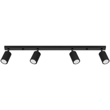 Regleta Moto negro, 4 luces (1/5)