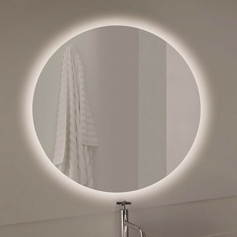 Espejo con luz LED Mia (80x80 cm.) - Focco 