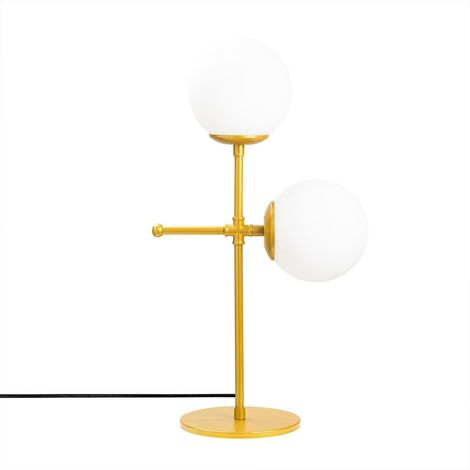 Lámpara de mesa Garet Oro (2 luces) (1/5)