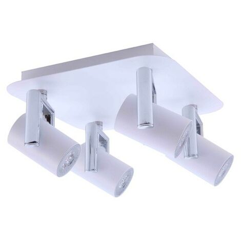 Plafón orientable Oroel (4xGU10) SIN BOMBILLA (1/2)
