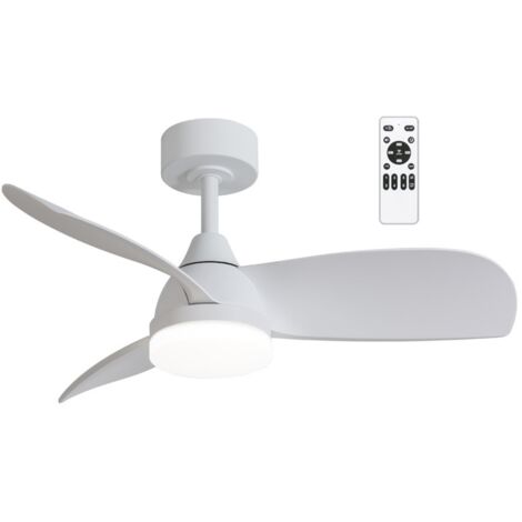 Ventilador de techo LED Borse Blanco CCT Dim (18W) (1/5)
