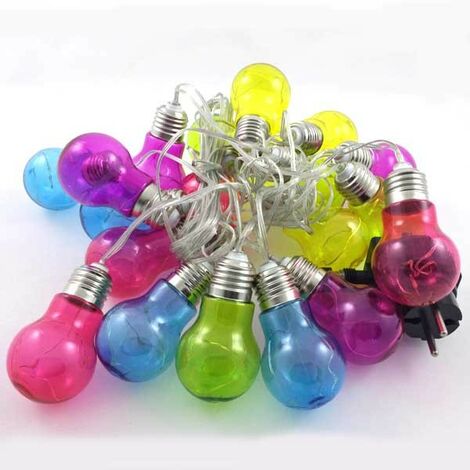 Guirnalda Led 20 bombillas de colores (3W) (1/2)