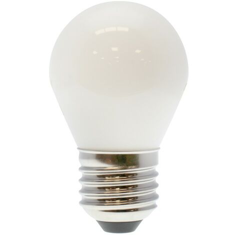 Bombilla LED E27 G45 Milky (6W) 3000ºK (blanco cálido) (1/5)