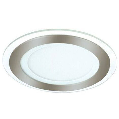 Plafón redondo LED regulable "Kairo Plus” (20W 3CCT 1100lm) – Níquel