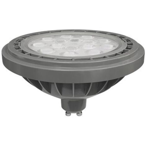 Bombilla LED QR111 Gris (15W) 3000ºK (blanco cálido) (1/3)