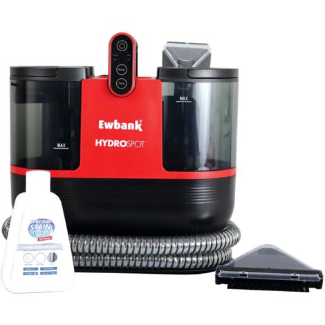 Ewbank EWUCS0125 HYDROSPOT Compact Cleaner, Cleans Stairs, Car Upholstery, and Carpets, 1.6 Litre Clean Water Tank, 0.9 Litre Dirty Water Tank, 15 Second Heat Up Time, 2 Heat Settings (1/5)