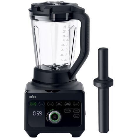 Braun Jug Blender 1600W 3L PowerBlend 9, Black