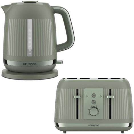 Kenwood Dusk 1.7L Kettle & 4 Slice Toaster Set, Green