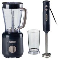 Ariete ARPK49 Breakfast Line Table Blender & Hand Blender Set, Grey