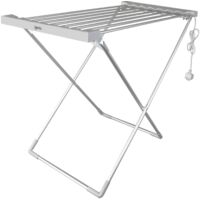 Igenix IGHA068S Foldable Electric Heated Airer, Anti Sleep Feet, 8 Heated Tubes, Water Proof Switch with Power Indicator Light, Holds up to 10kg of Washing with 6 Metres of Drying Space