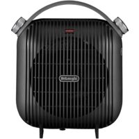 Delonghi Capsule Hobby Fan Heater, 2400W, Black, HFS30C24.DG