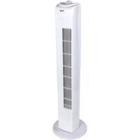 Igenix Tower Fan, Oscillating, 29 Inch, 3 Speeds, White - DF0029
