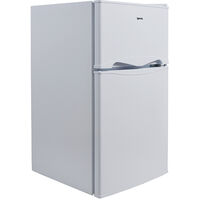 Igenix Under Counter Fridge Freezer, 96 Litre, White - IG347FF - White