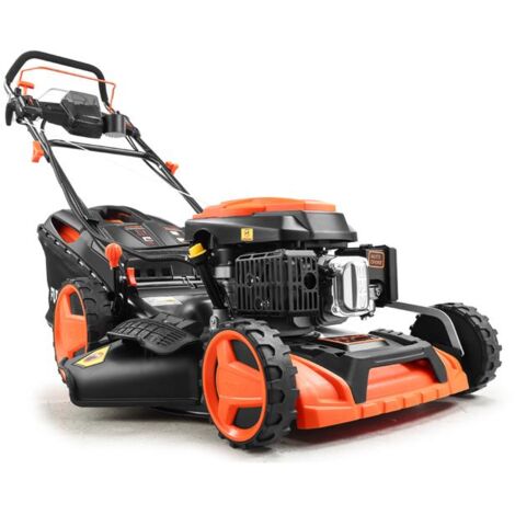 FUXTEC 4in1 Benzin Rasenmäher FXRM5196eSPRO mit EStart 6PS/4,4kW