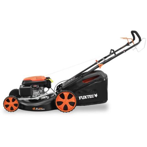 FUXTEC 4in1 Benzin Rasenmäher FX-RM5396 – 5,3PS & 53cm Schnittbreite ...