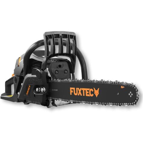 [NEUWERTIG] FUXTEC Benzin Kettensäge FX-KS255 – Motorsäge 2,3kw 54ccm Hubraum & EASY-Start – Schwertlänge 52cm inkl. Schwertschutz & Tragetasche (1/5)