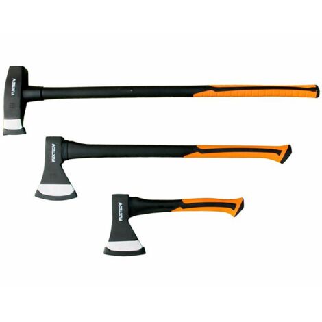 [NEUWERTIG] FUXTEC AXT Set, 3 teilig, Beil 600g, Axt 1.000g, Spaltaxt 3.000g - Spalthammer Axtset, Spaltbeil (1/5)
