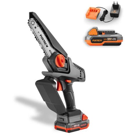 FUXTEC Akku Handastschere 20V, 1,44Kg Gewicht, Schwertgröße von 15cm, Durchmesser von 10cm und einer Kettengeschwindigkeit von 4,6m/s FX-E1HAS20SET (1/5)