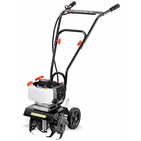 FUXTEC FX-AF152 Ackerfräse, Motorhacke - 2 Takt Motor und 23 cm Breite, 51,6 ccm, Frästiefe 70mm -nur 14kg